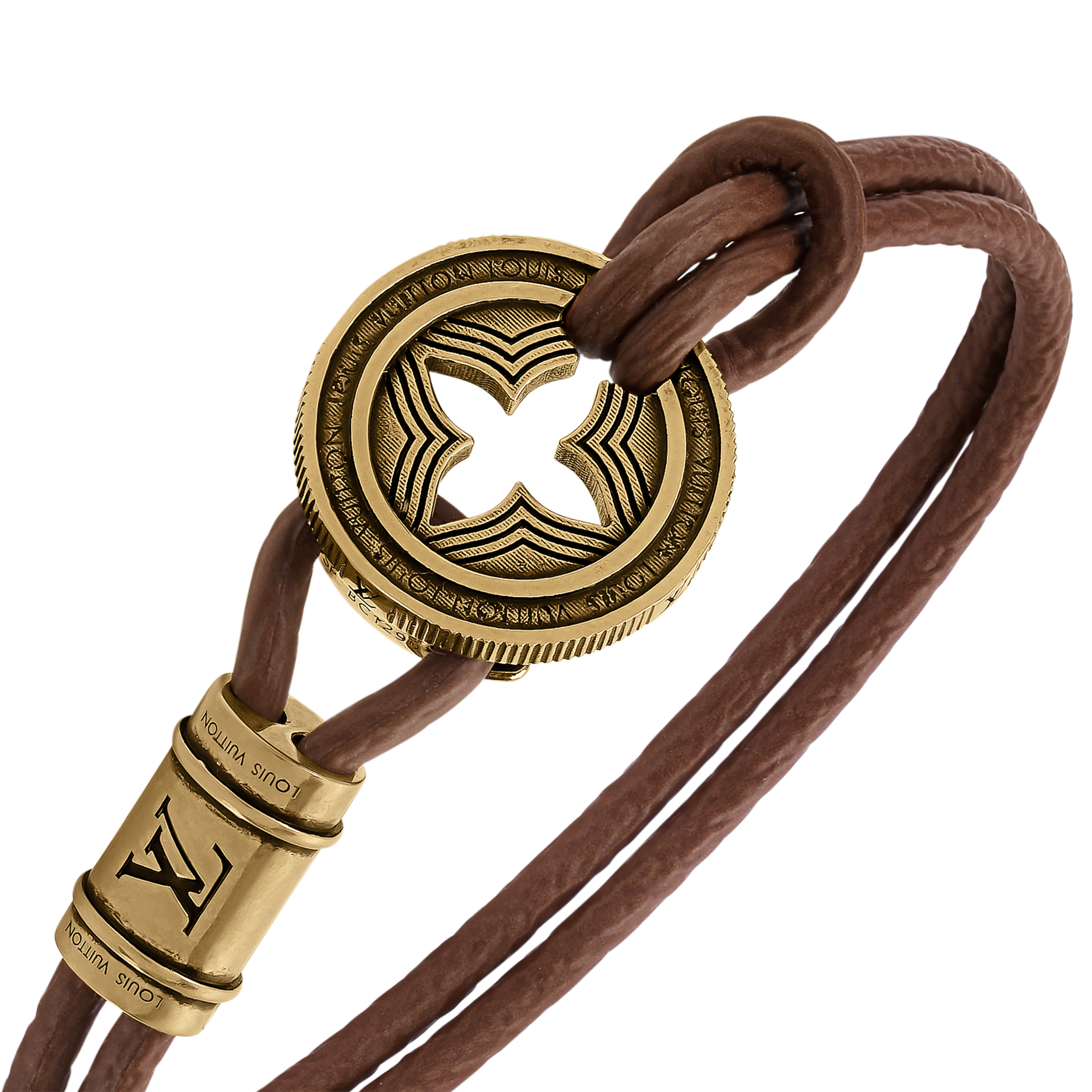LV Tic Tac Toe Leather Bracelet - Men - Accessories | LOUIS VUITTON ®